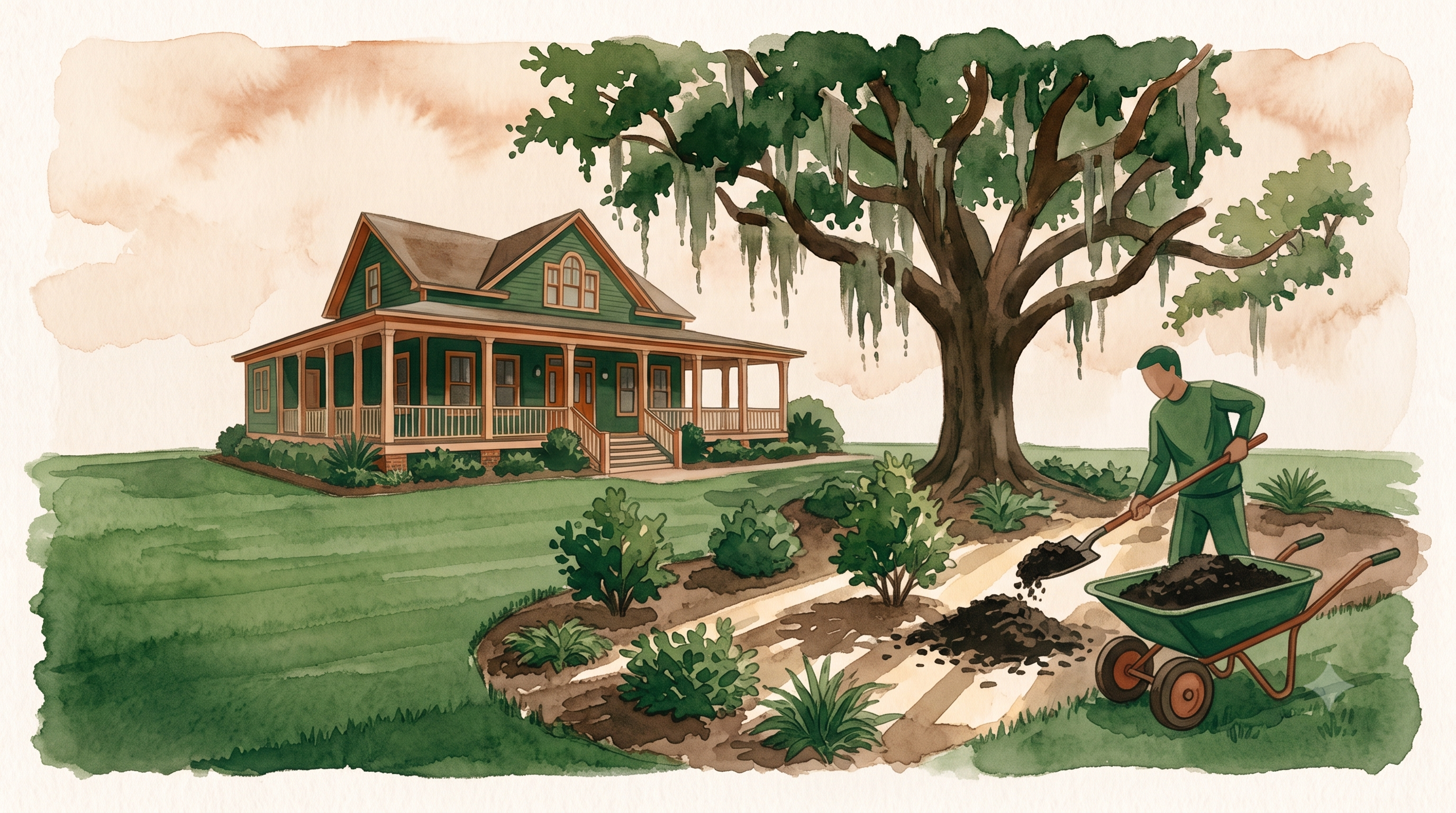 Mulch installation service in Johns Island SC